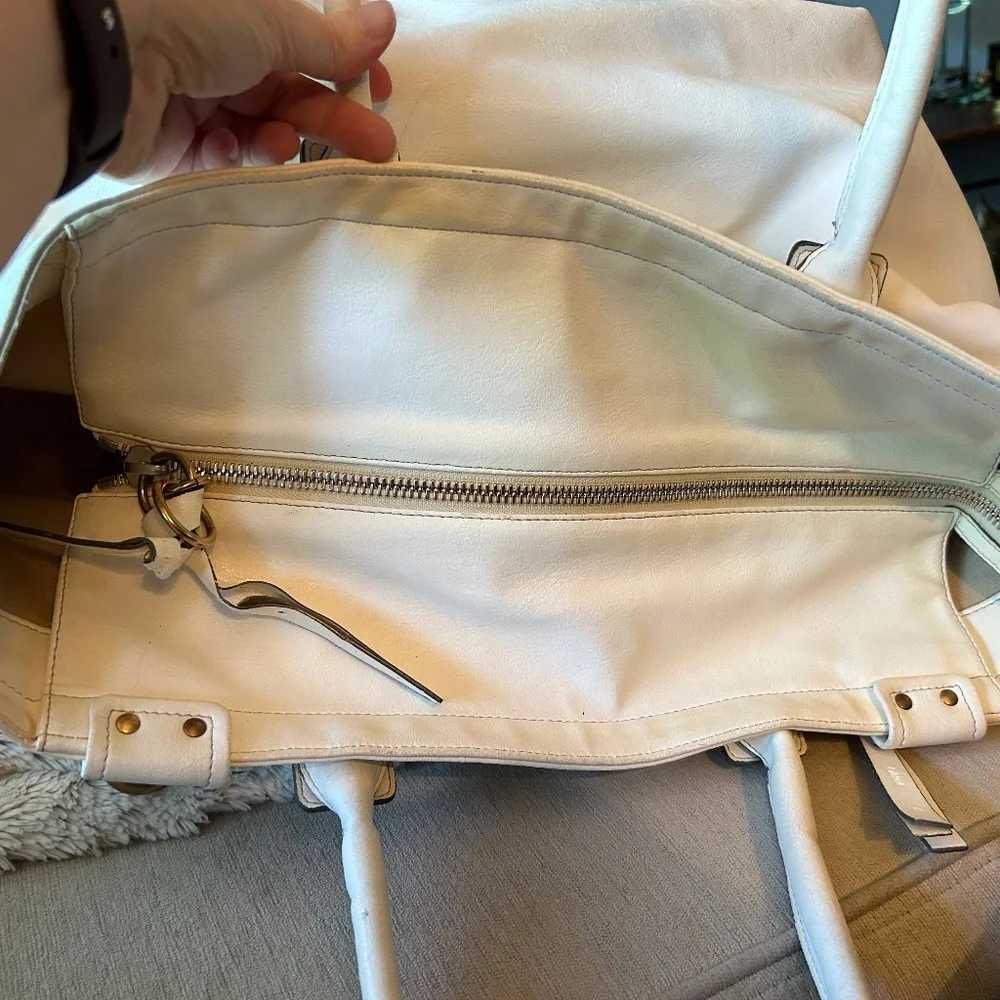 Chloe Eclipse Cream-colored Commuter Tote, Vintage - Picture 5 of 15